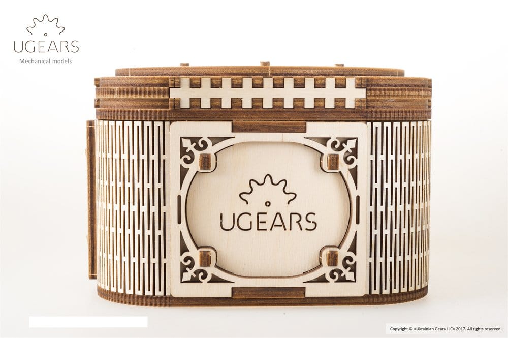 Ugears Wooden Model Kit Treasure Box