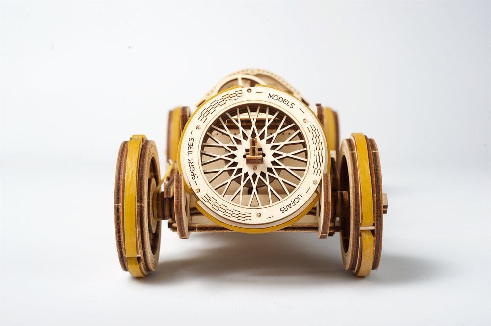 Ugears Wooden Model Kit U-9 Grand Prix Car