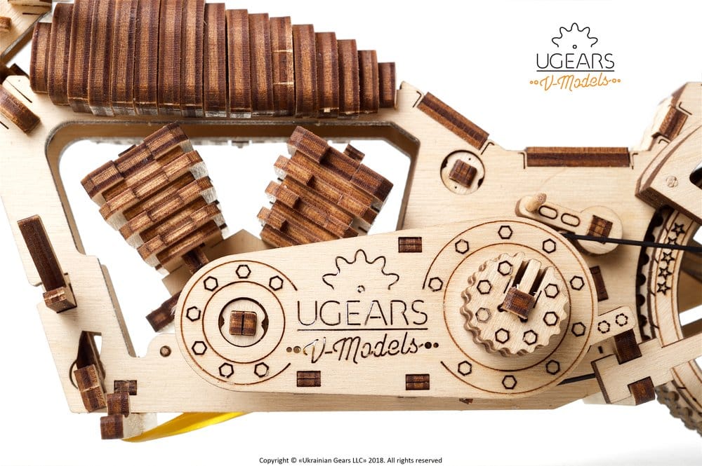 Ugears Wooden Model Kit Bike VM-02