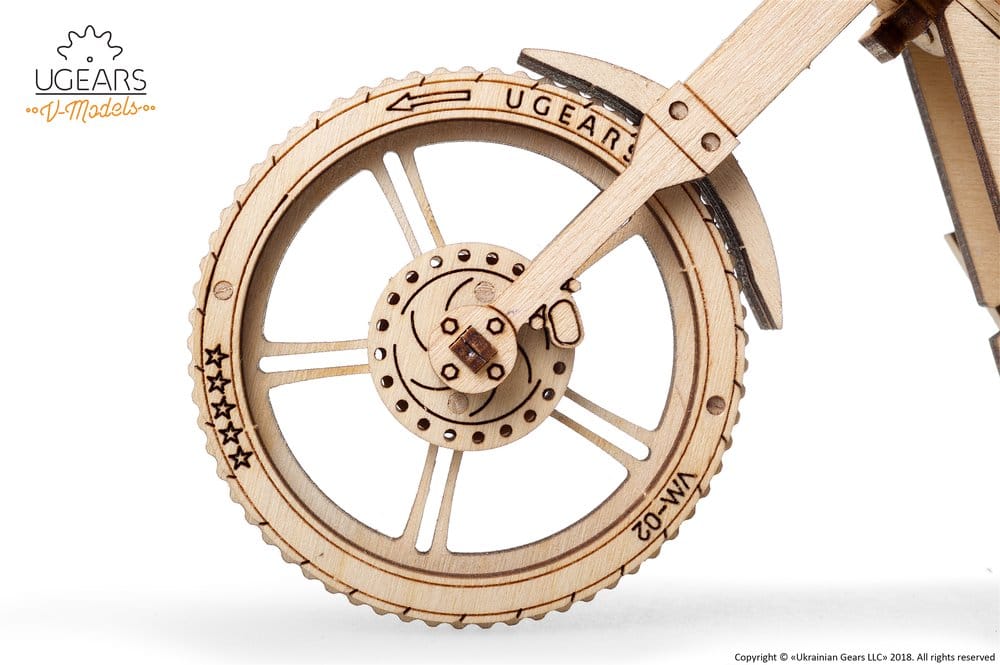 Ugears Wooden Model Kit Bike VM-02