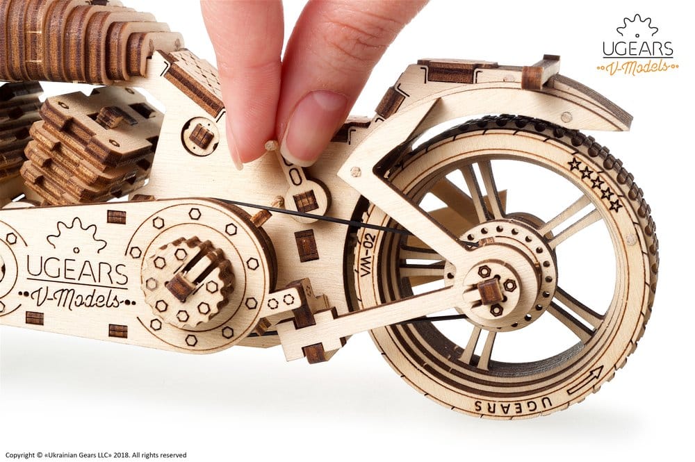 Ugears Wooden Model Kit Bike VM-02