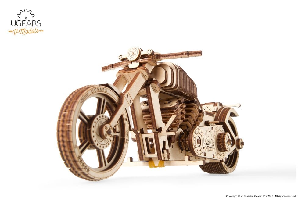 Ugears Wooden Model Kit Bike VM-02