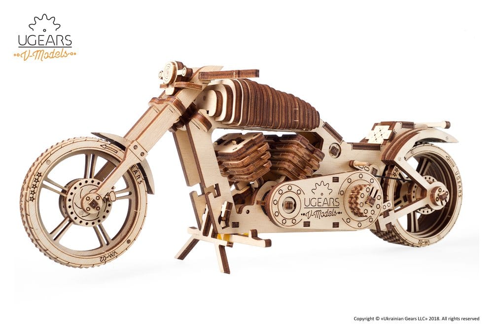 Ugears Wooden Model Kit Bike VM-02
