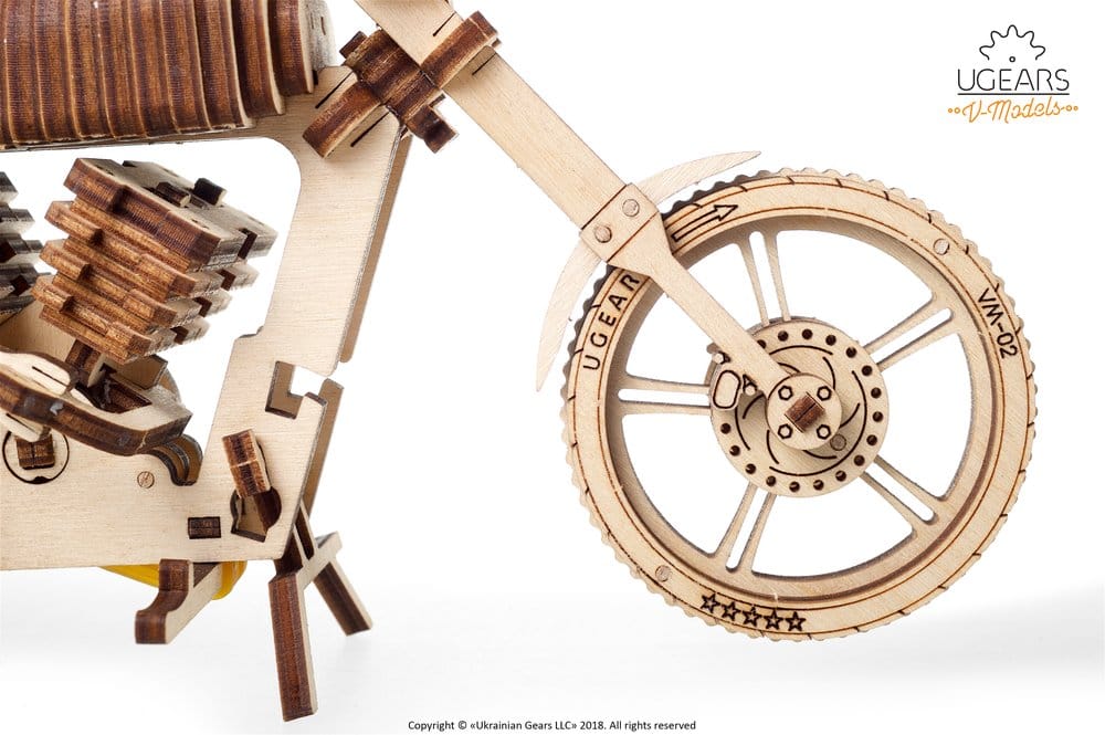 Ugears Wooden Model Kit Bike VM-02