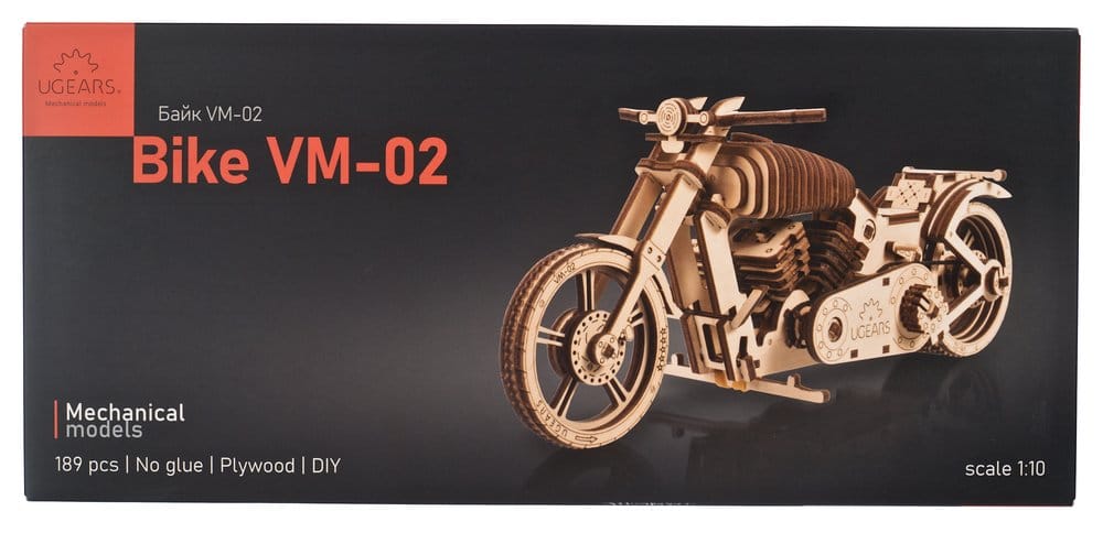 Ugears Wooden Model Kit Bike VM-02