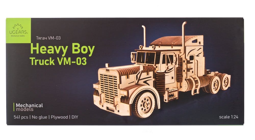 Ugears Wooden Model Kit Heavy Boy Truck VM-03