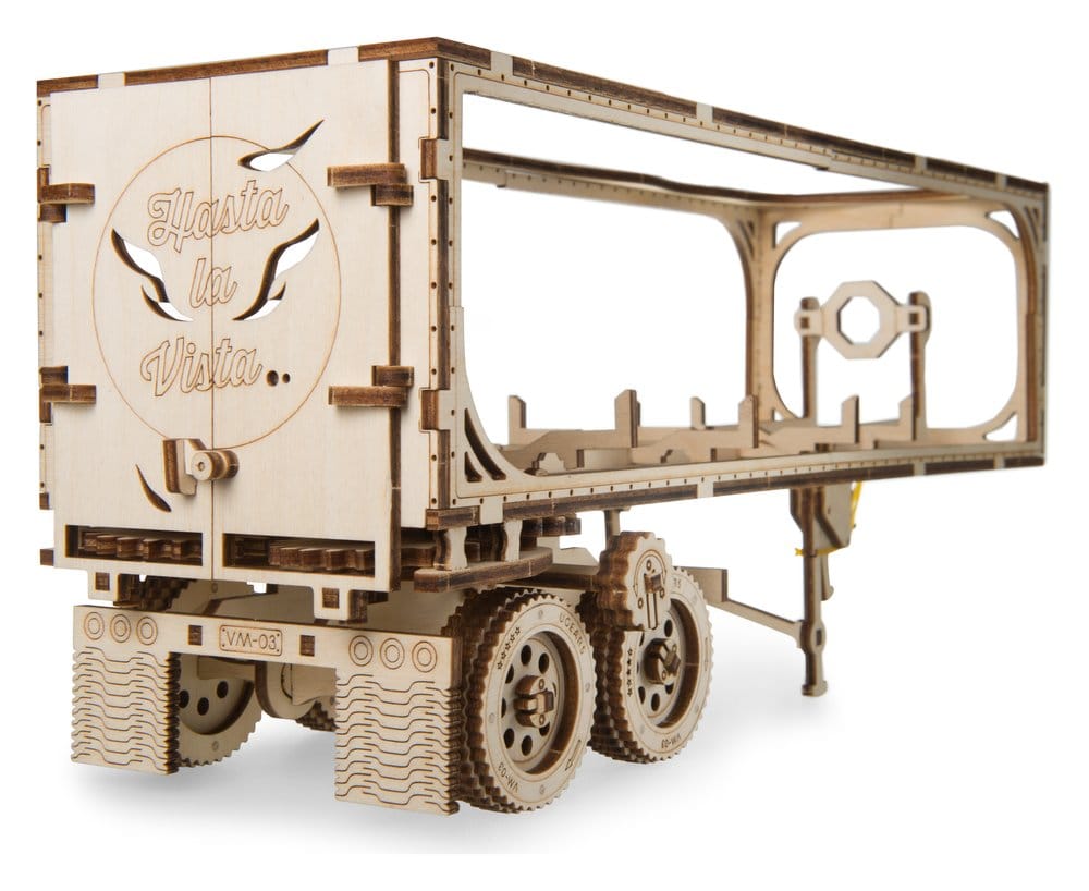 Ugears Wooden Model Kit Trailer for Heavy Boy Truck VM-03