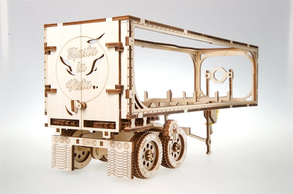 Ugears Wooden Model Kit Trailer for Heavy Boy Truck VM-03