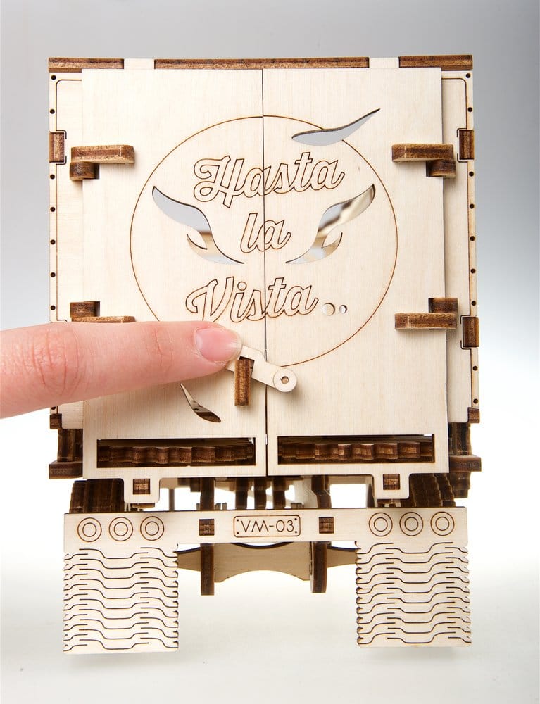 Ugears Wooden Model Kit Trailer for Heavy Boy Truck VM-03