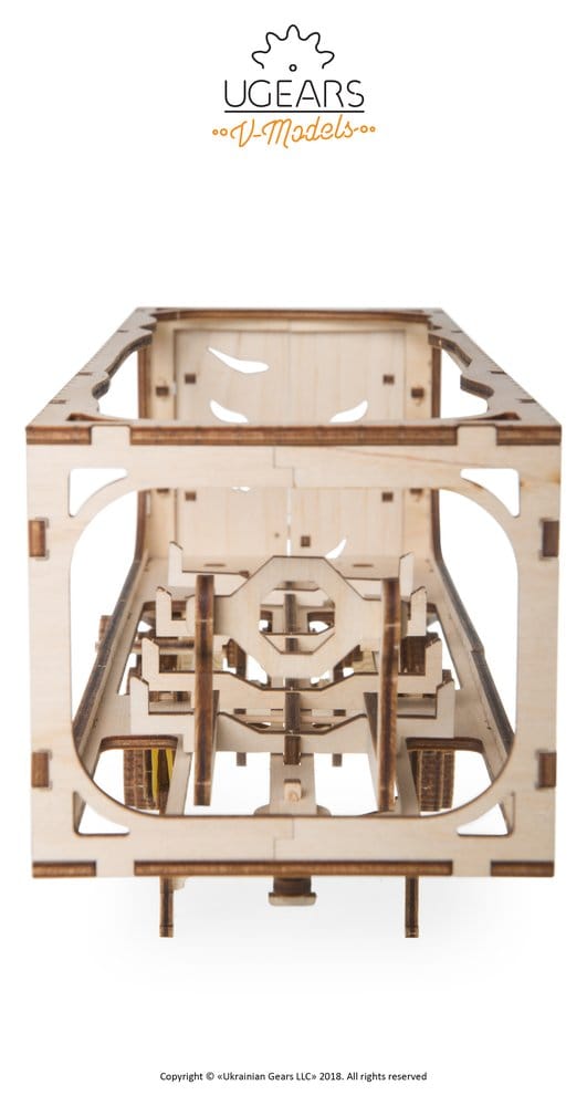 Ugears Wooden Model Kit Trailer for Heavy Boy Truck VM-03