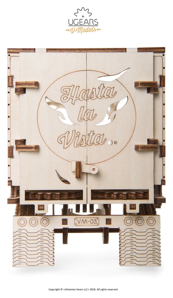 Ugears Wooden Model Kit Trailer for Heavy Boy Truck VM-03