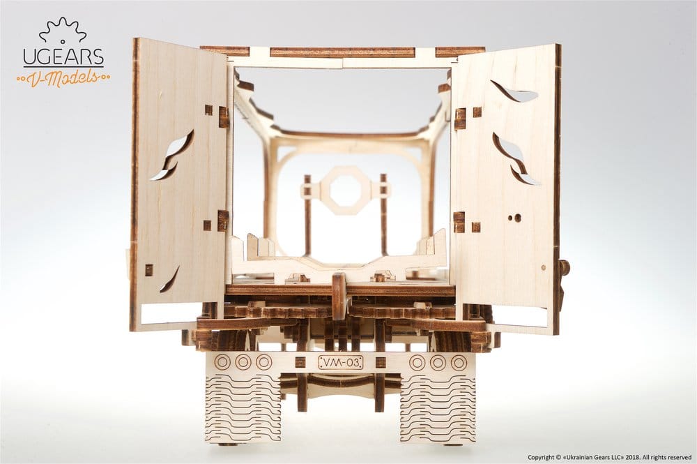 Ugears Wooden Model Kit Trailer for Heavy Boy Truck VM-03