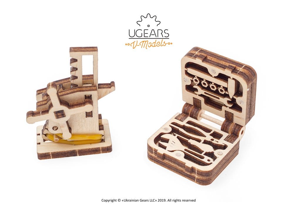 Ugears Wooden Model Kit Dream Cabriolet VM-05