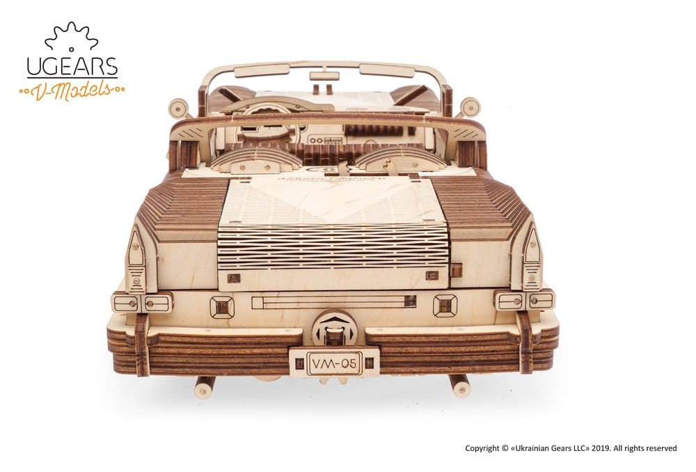 Ugears Wooden Model Kit Dream Cabriolet VM-05