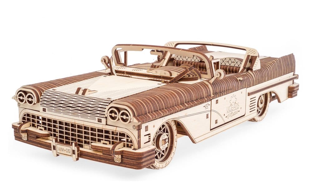 Ugears Wooden Model Kit Dream Cabriolet VM-05
