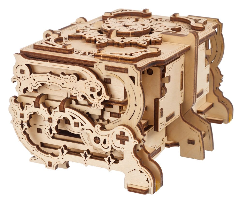 Ugears Wooden Model Kit Antique Box