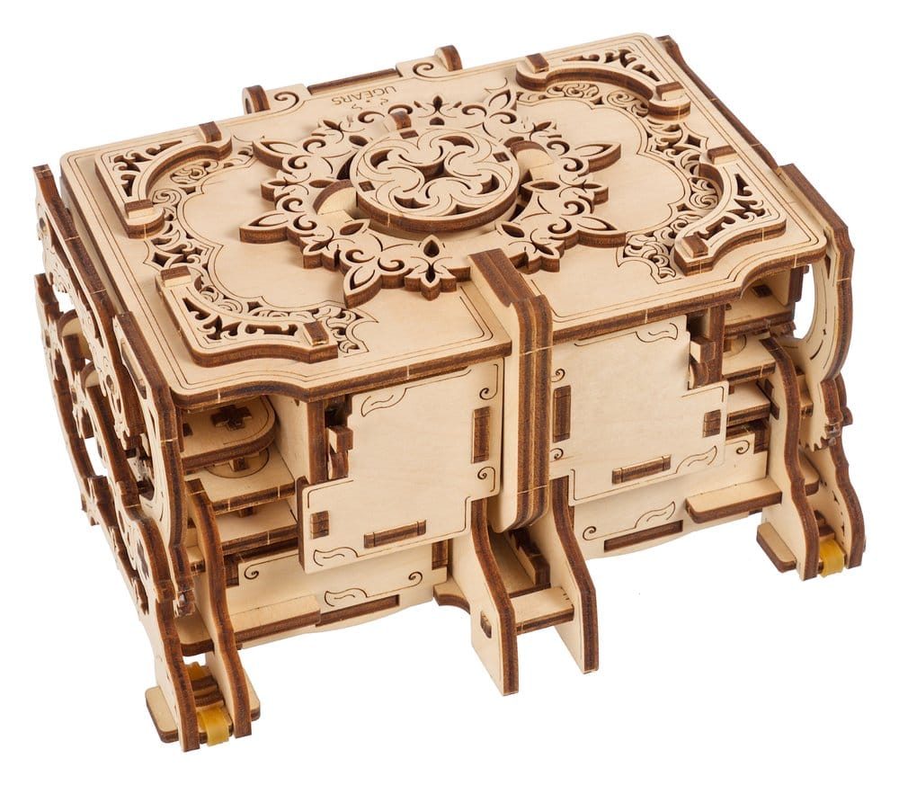 Ugears Wooden Model Kit Antique Box