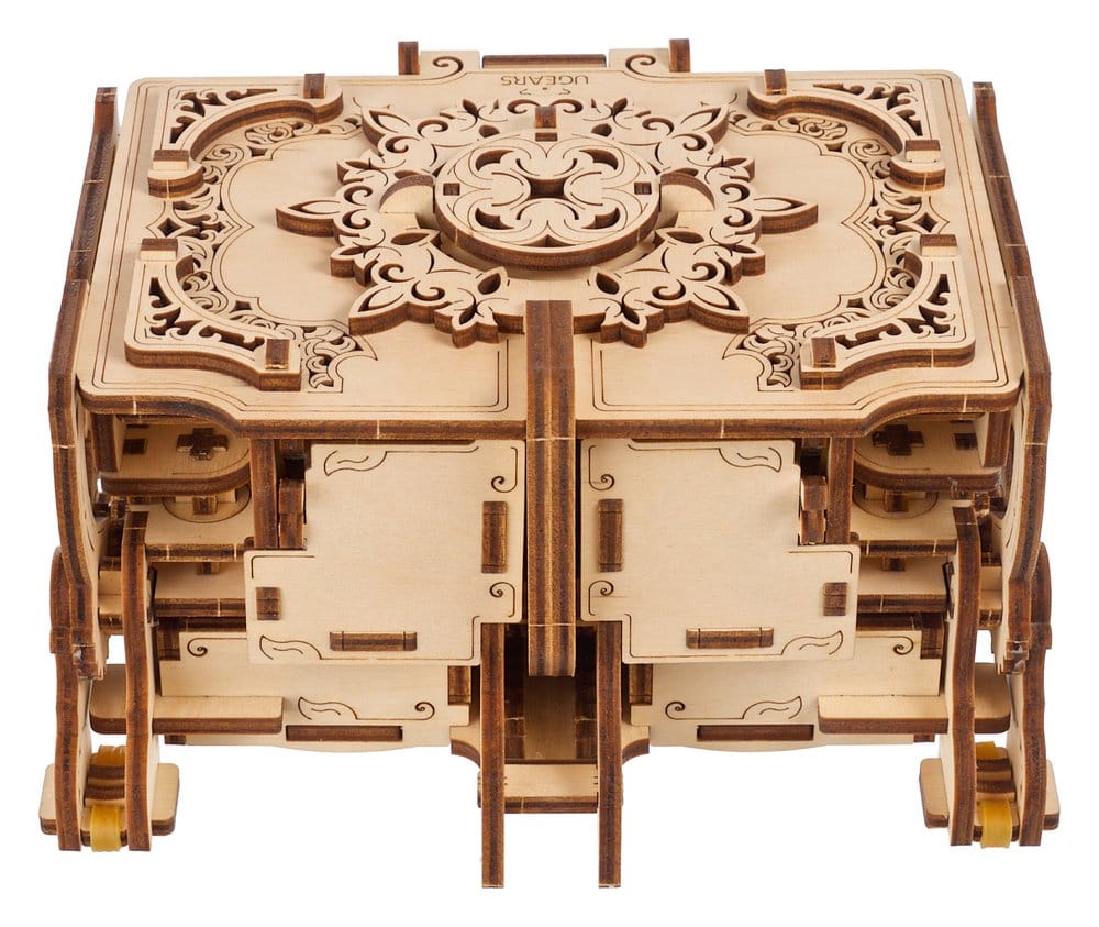 Ugears Wooden Model Kit Antique Box