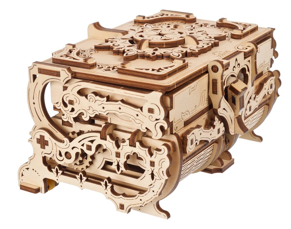 Ugears Wooden Model Kit Antique Box