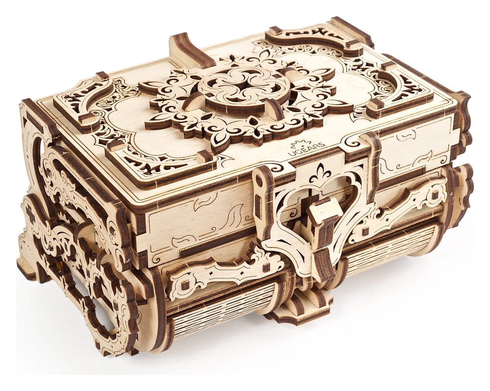 Ugears Wooden Model Kit Antique Box