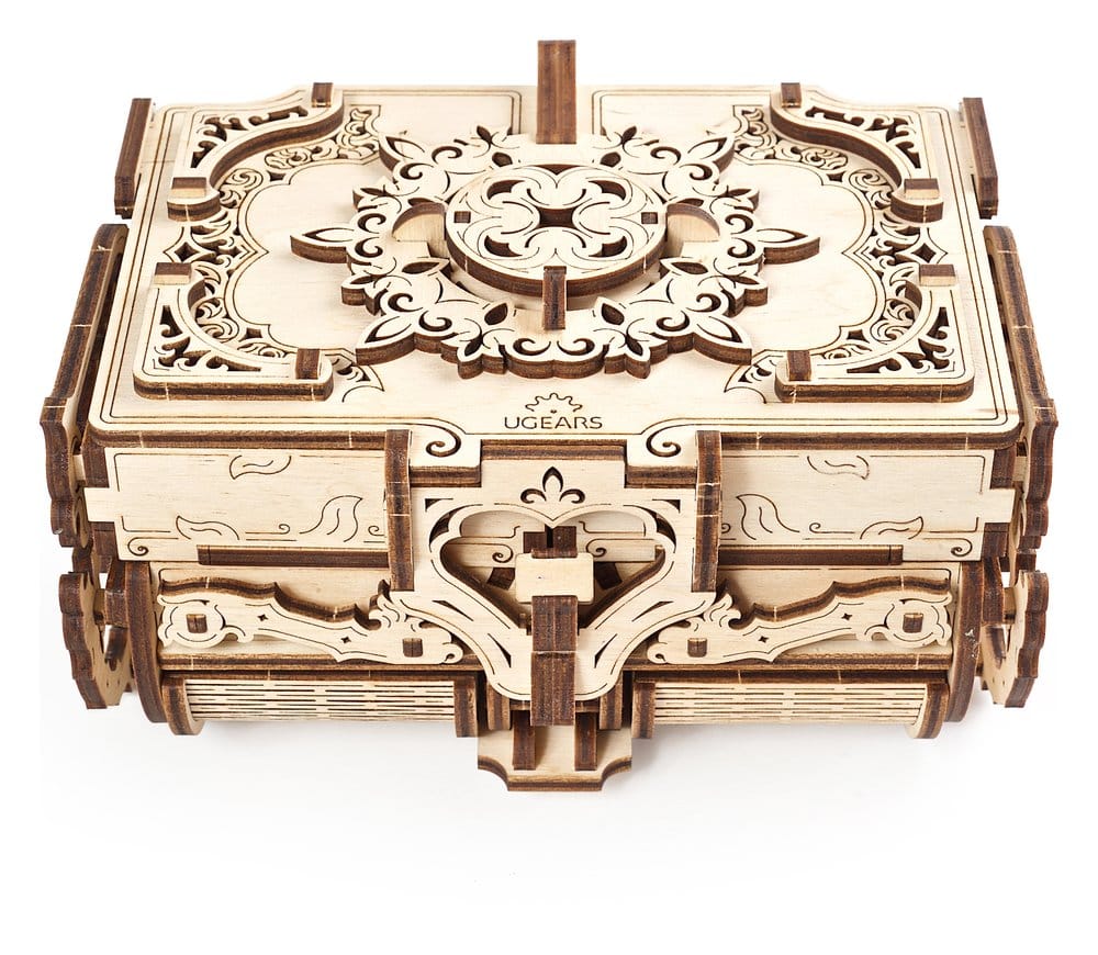 Ugears Wooden Model Kit Antique Box