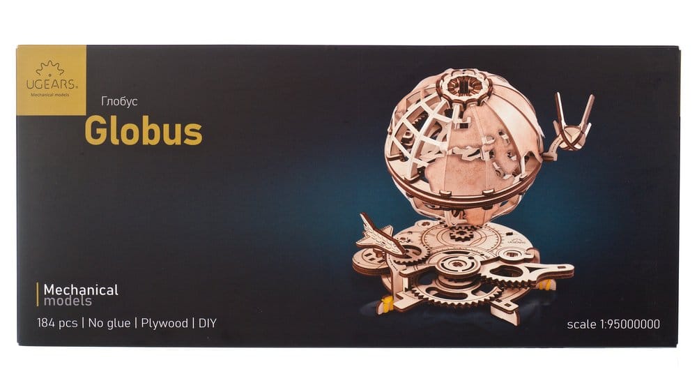 Ugears Wooden Model Kit Globus