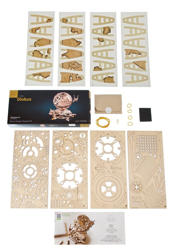 Ugears Wooden Model Kit Globus