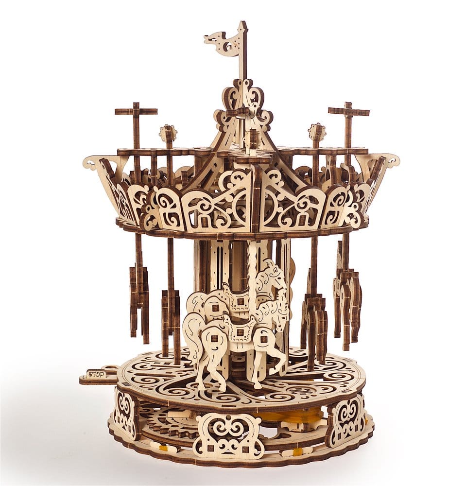Ugears Wooden Model Kit Carousel