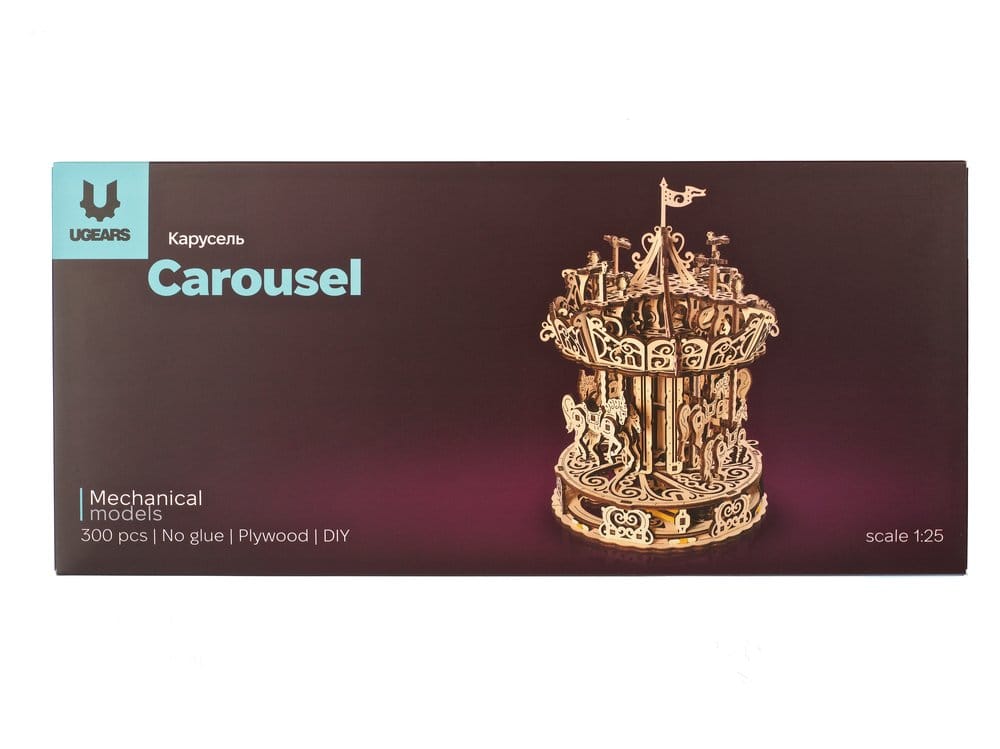 Ugears Wooden Model Kit Carousel