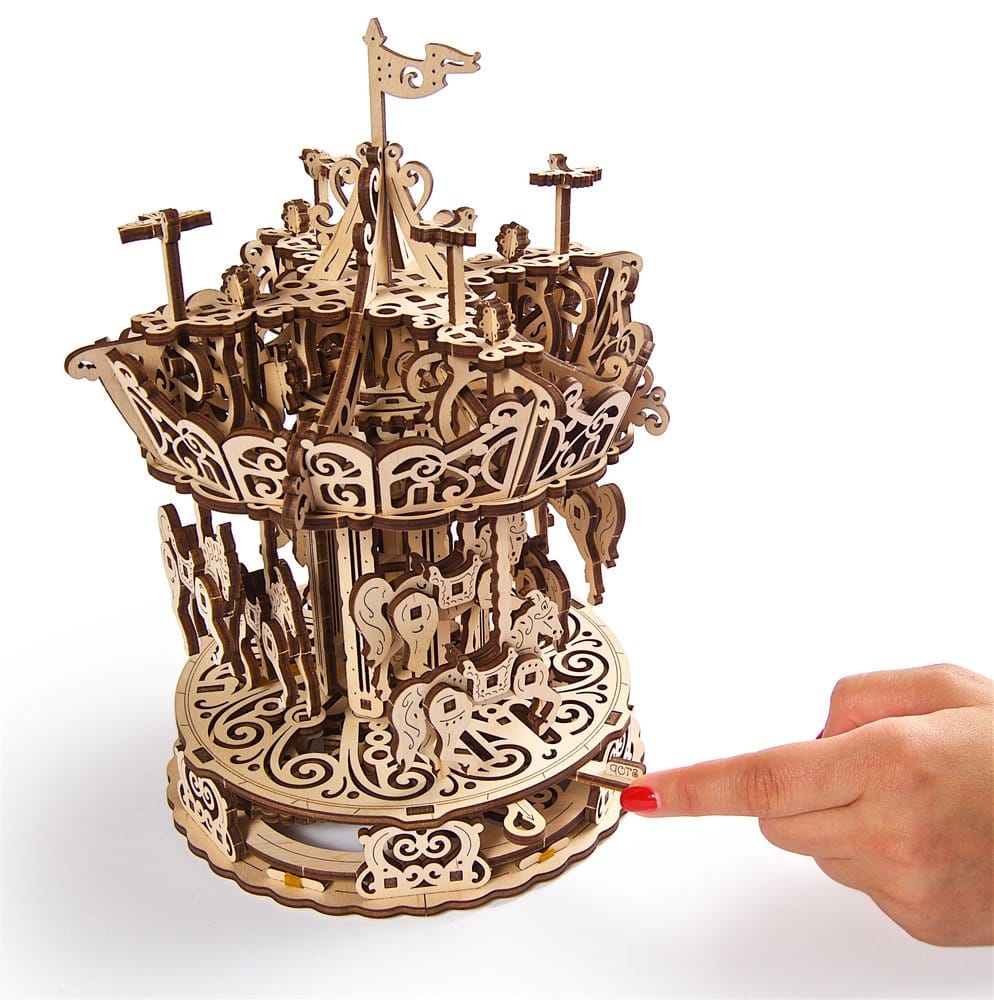 Ugears Wooden Model Kit Carousel