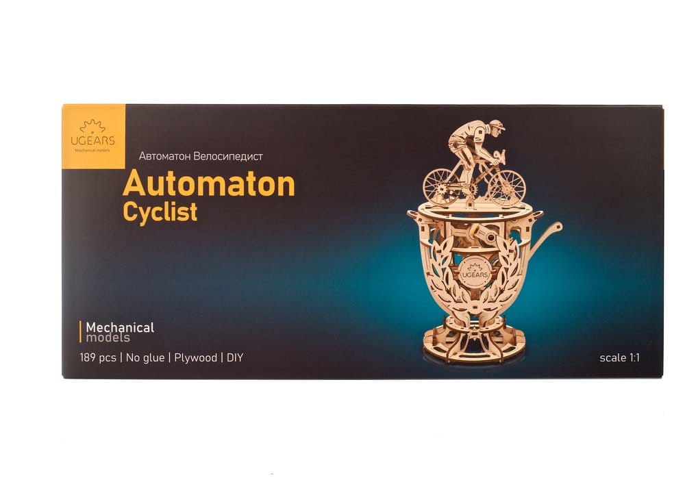 Ugears Wooden Model Kit Automaton Cyclist