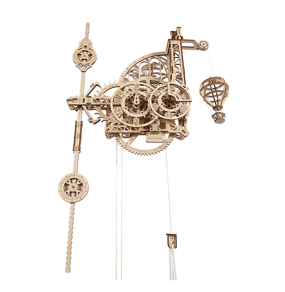 Ugears Wooden Model Kit Aero Clock