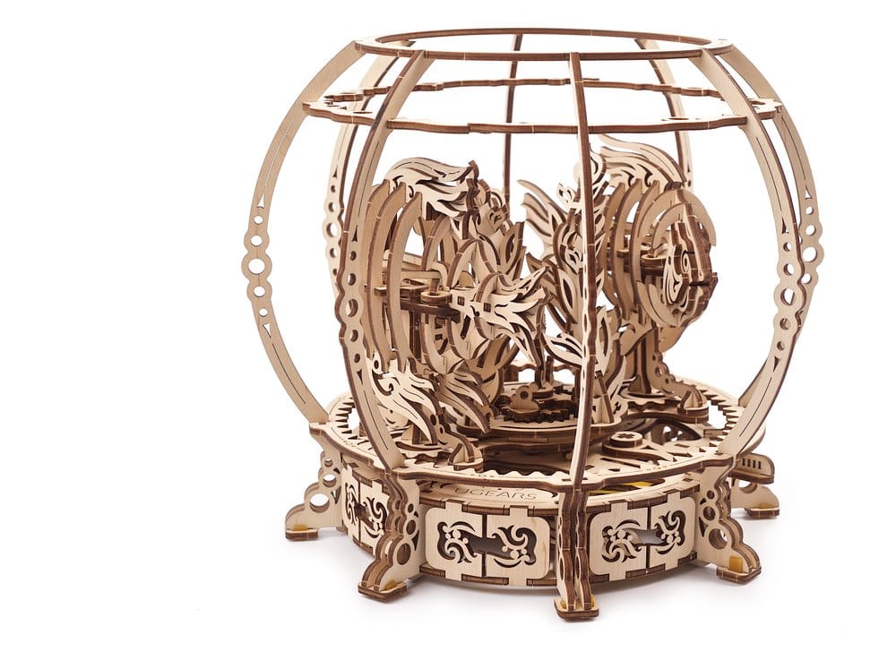 Ugears Wooden Model Kit Mechanical Aquarium