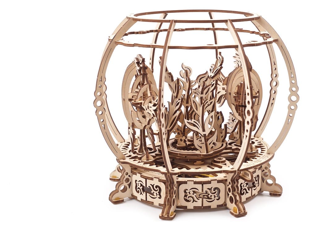 Ugears Wooden Model Kit Mechanical Aquarium
