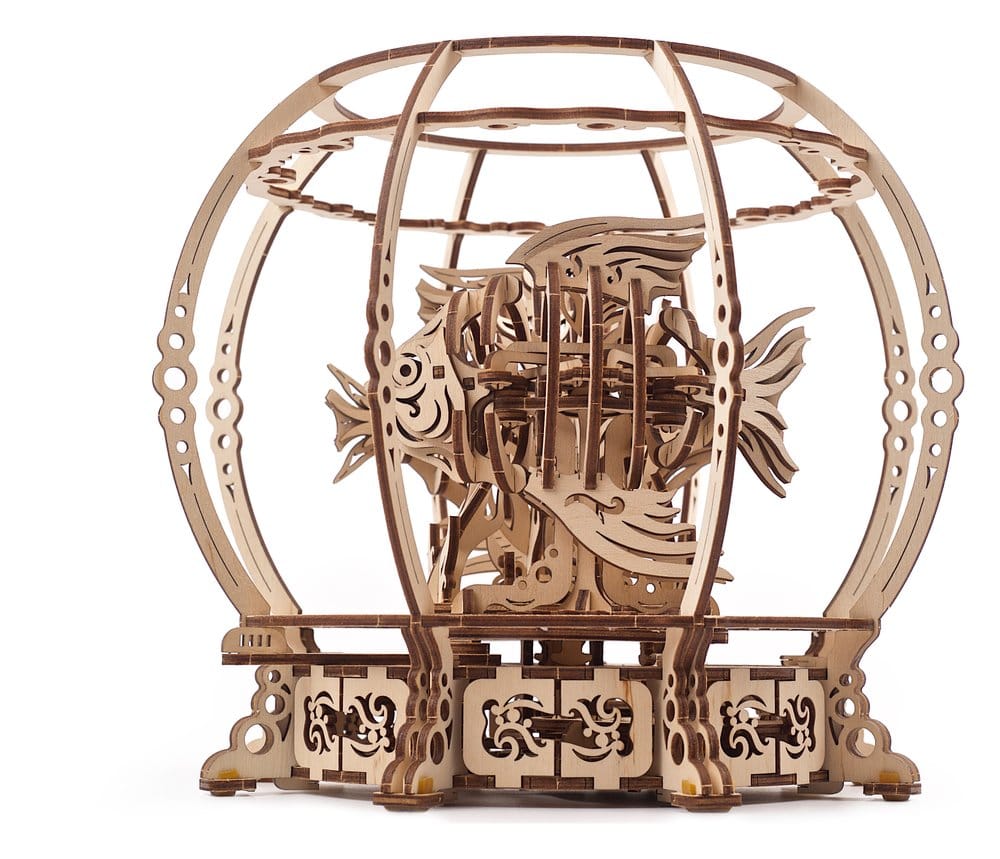 Ugears Wooden Model Kit Mechanical Aquarium
