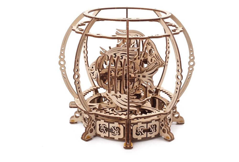 Ugears Wooden Model Kit Mechanical Aquarium