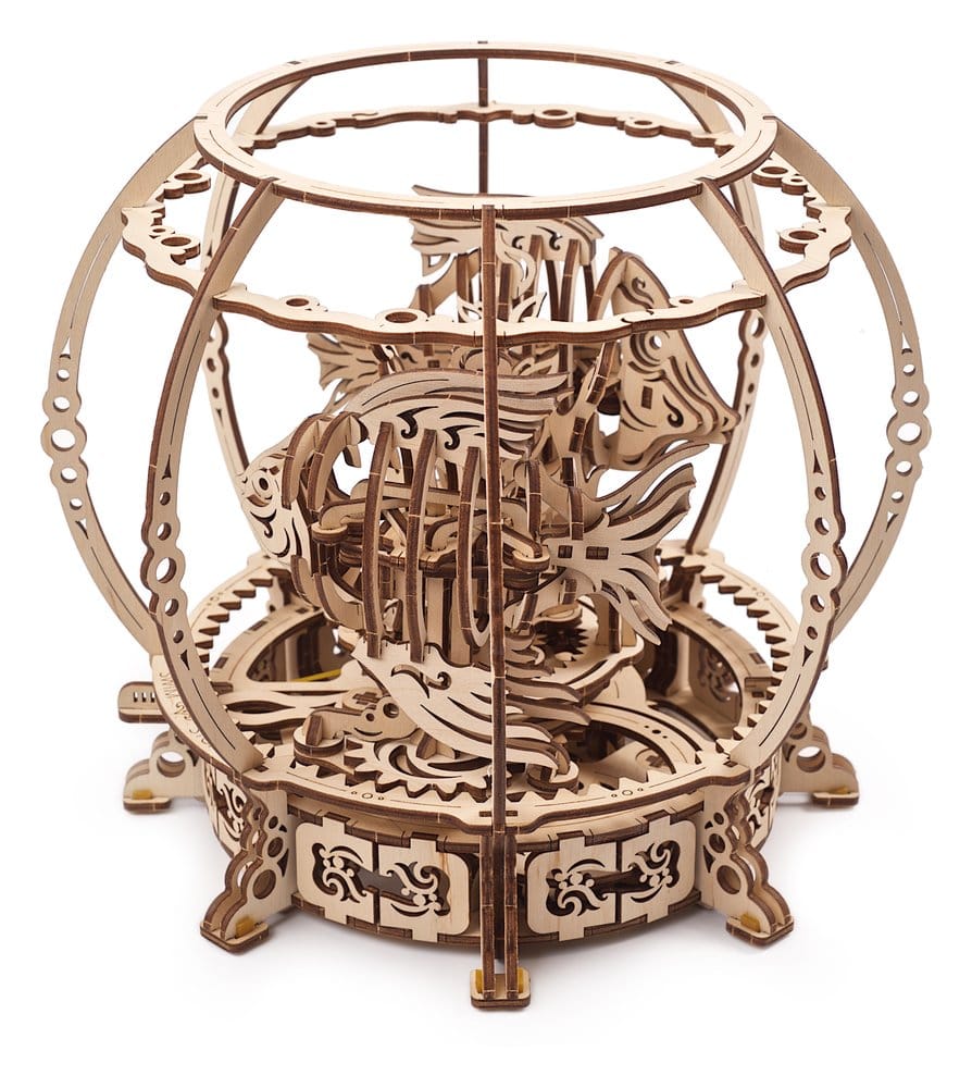 Ugears Wooden Model Kit Mechanical Aquarium