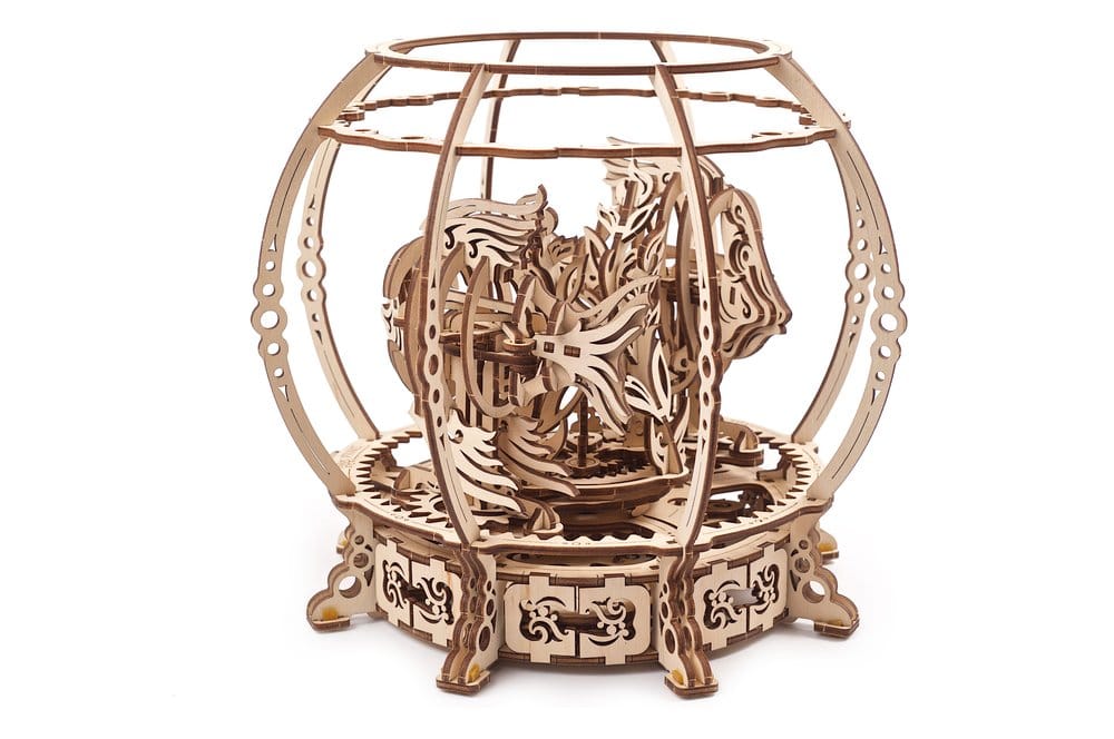 Ugears Wooden Model Kit Mechanical Aquarium