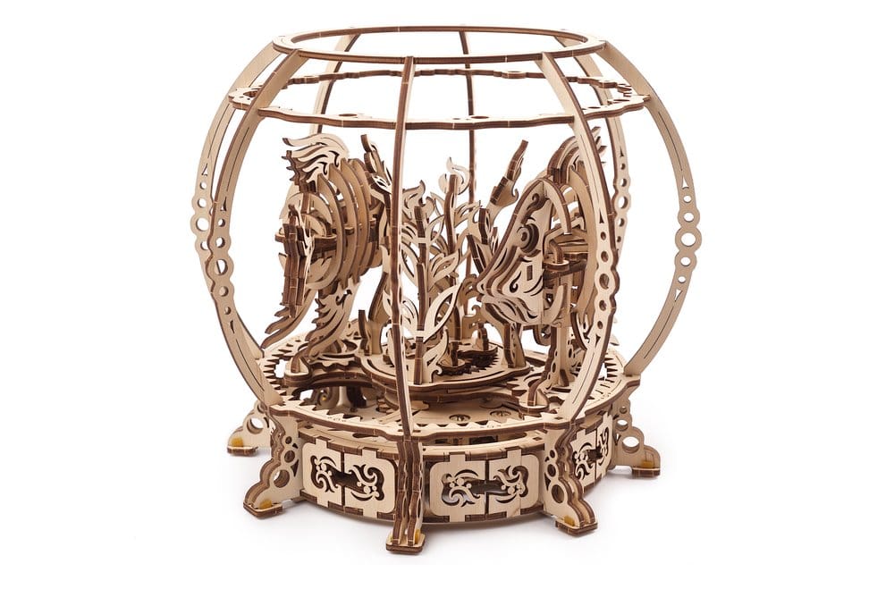 Ugears Wooden Model Kit Mechanical Aquarium
