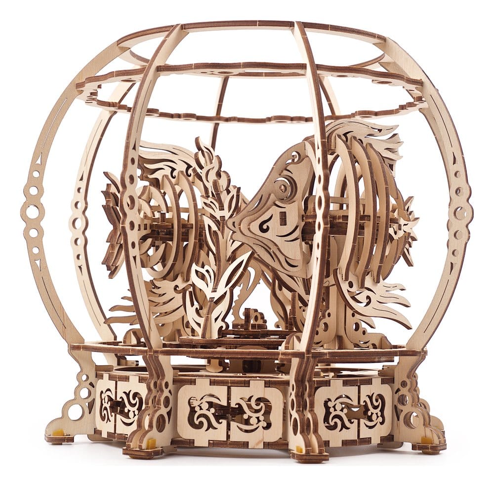 Ugears Wooden Model Kit Mechanical Aquarium