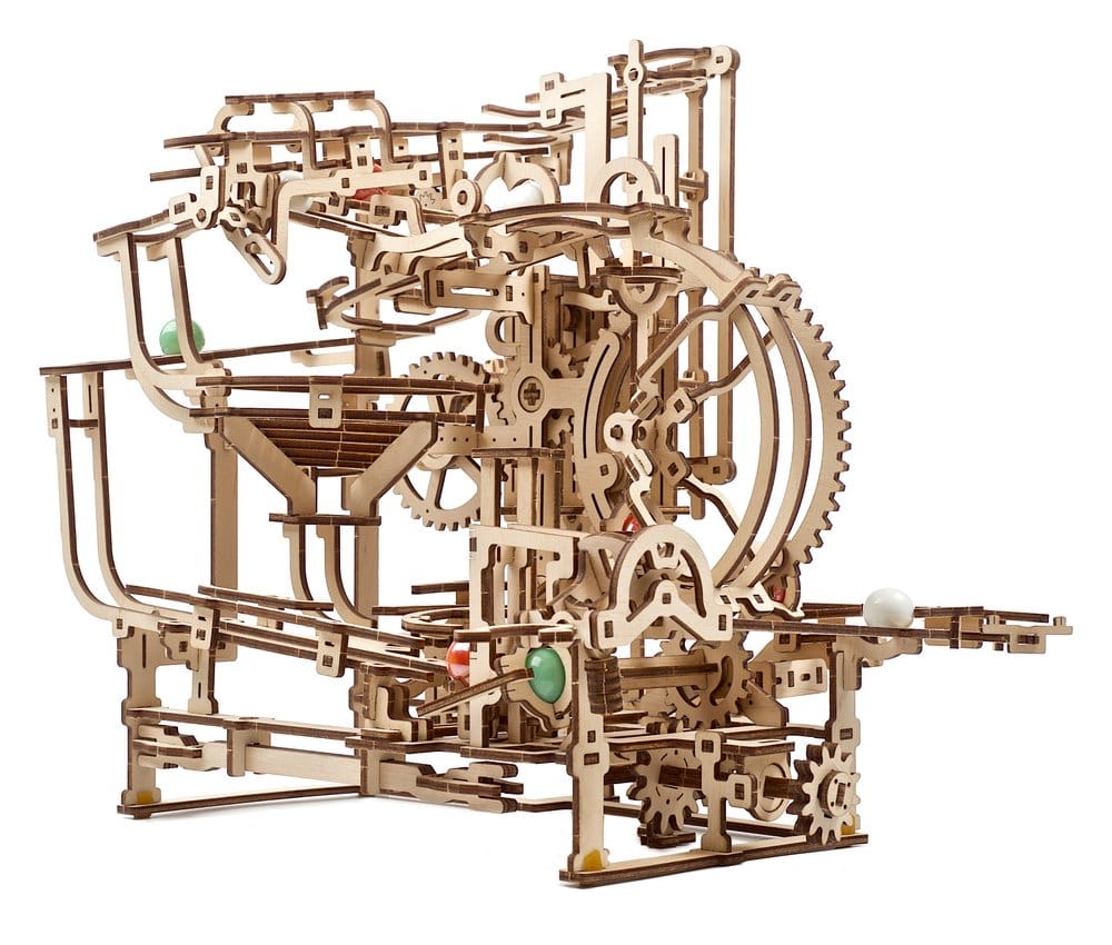 Ugears Wooden Model Kit Marble Run Stepped Hoist