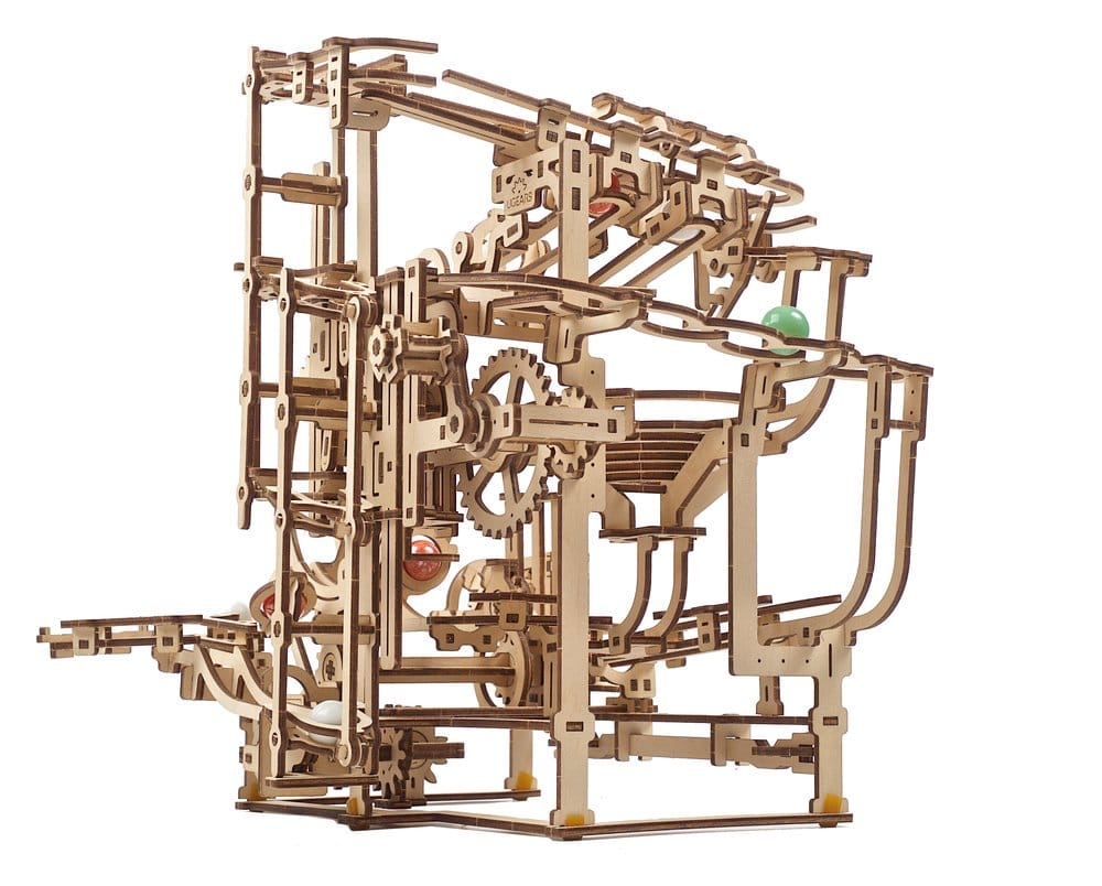 Ugears Wooden Model Kit Marble Run Stepped Hoist