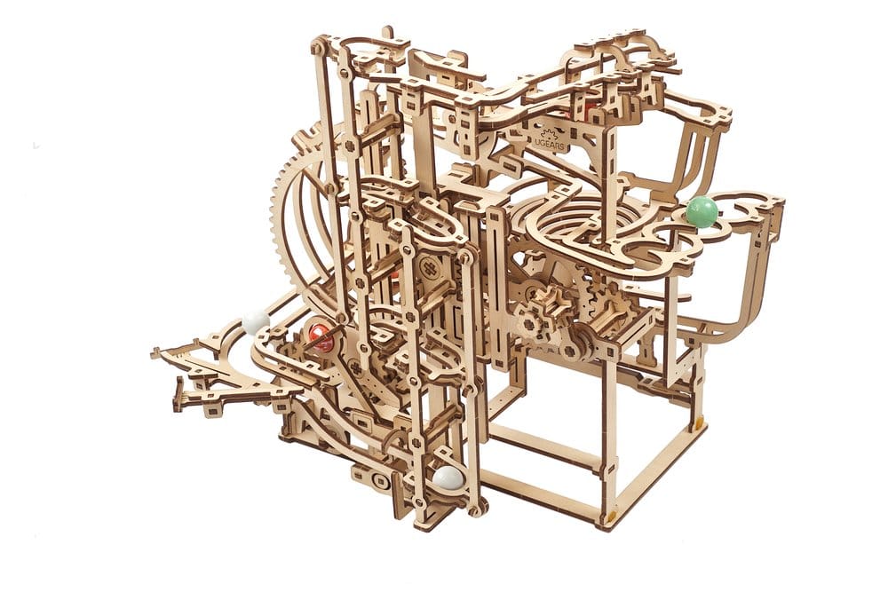 Ugears Wooden Model Kit Marble Run Stepped Hoist