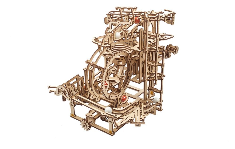 Ugears Wooden Model Kit Marble Run Stepped Hoist