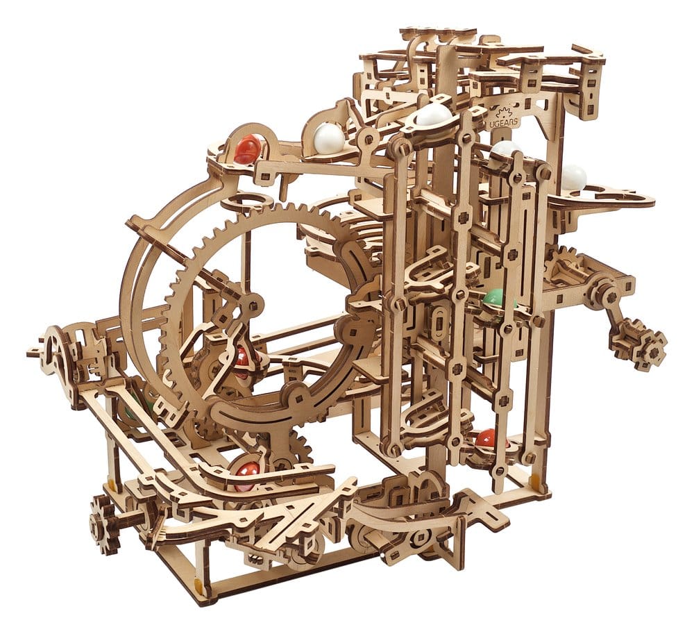 Ugears Wooden Model Kit Marble Run Stepped Hoist