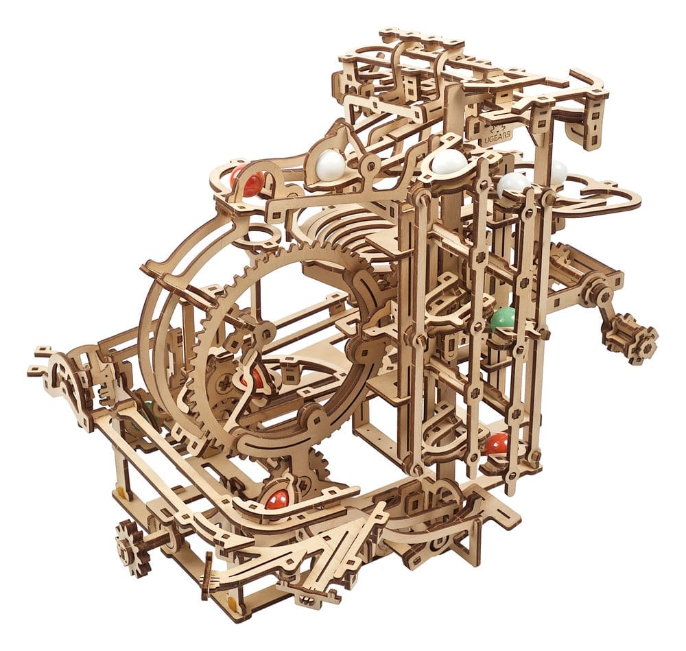 Ugears Wooden Model Kit Marble Run Stepped Hoist