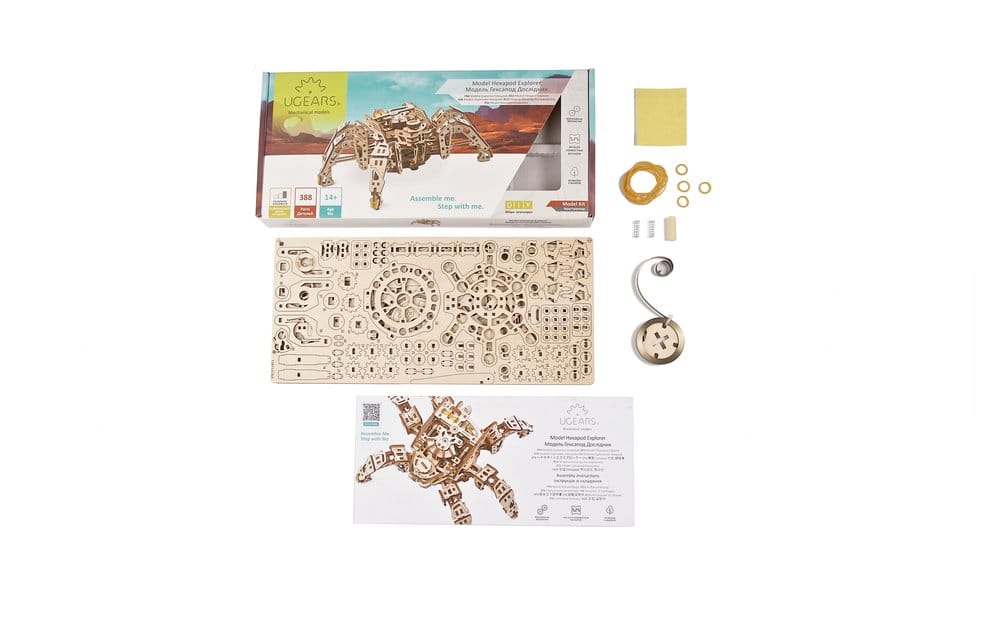 Ugears Wooden Model Kit Hexapod Explorer