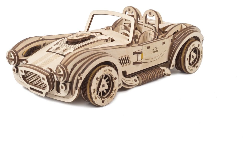 Ugears Wooden Model Kit Drift Cobra Racing Car