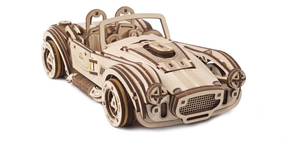 Ugears Wooden Model Kit Drift Cobra Racing Car