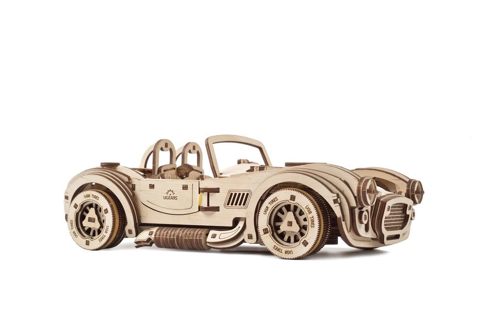 Ugears Wooden Model Kit Drift Cobra Racing Car